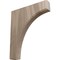 Ekena Millwork 1 3/4"W x 10"D x 12"H Clarksville Bracket, Walnut BKTW02X10X12CVWA - alternate 1